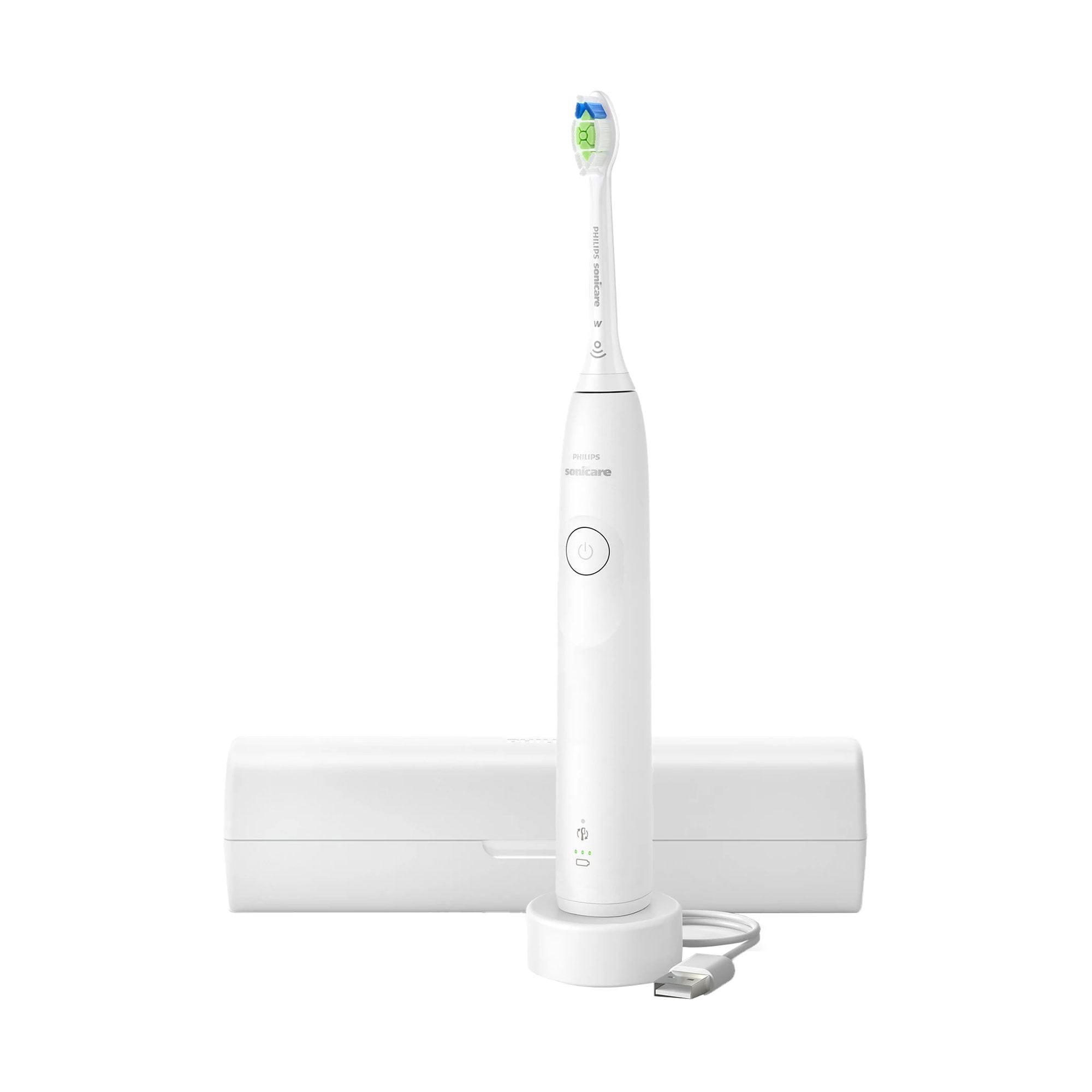 Електрична зубна щітка PHILIPS Sonicare серії 5300 HX7108/02 Біла, 1 шт